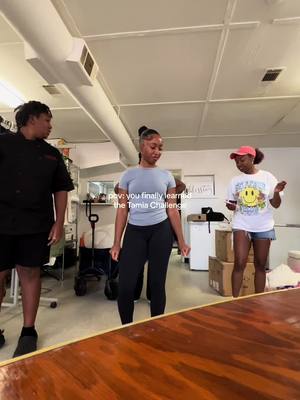 A post by @kirarenee on TikTok caption: This dance has no business being this hard #fyp #tamiadancechallenge