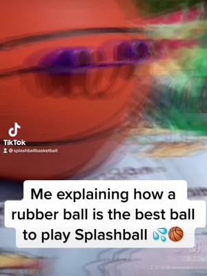 A post by @splashballbasketball on TikTok caption: Recommending a #rubberball 💦🏀 my friends. #splashballbasketball #splash #Summer #basketball #basketballtiktok #splashbro #waterplay #cool #beattheheat🔥 #viral #foryou #trending #song #fpyシ #kids #play #shopify #sale #xyzbca #NBA #makeitrain #buckets #hoops 