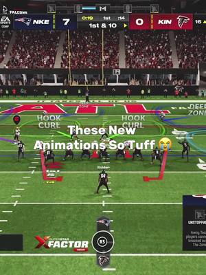 A post by @nkealburner on TikTok caption: These Animations So Crazy😭 #nkealburner #madden #Madden24 #animation