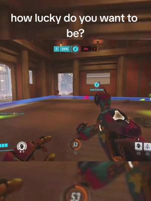 A post by @wiru251 on TikTok caption: #overwatch #overwatch2 #ow2 #overwatchclips #ow2tiktok #lucky #luck #symmetra #hanzo #overwatch2funnymoments 