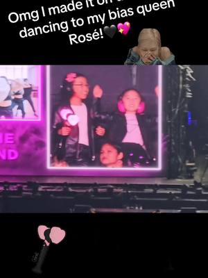 A post by @ on TikTok caption: Baby Blink Dance Challenge 🖤💖🎀@blackpinkofficial @ROSÉ #blackpink #blackpinkdancechallenge #Rosé #ontheground #blackpinkinyourarea #blackpinkoraclepark #blackpinksanfrancisco #blackpinksf #blackpinkinbayarea #blackpinkconcert #bornpink #bornpinkworldtour #bornpinktour #bornpinkblackpink #babyblink #hellokpopkate