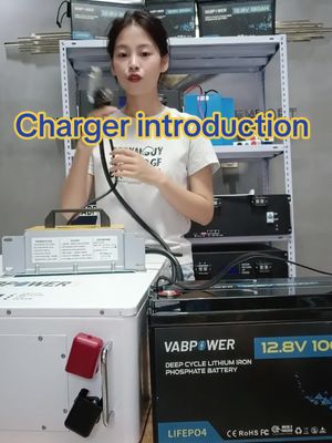 A post by @ on TikTok caption: Charger introduction#lithiumbattery #factory #Vlog #charger 