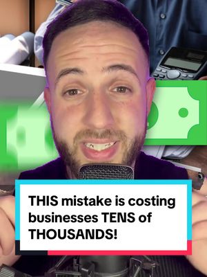 A post by @scrollstopuk on TikTok caption: THIS mistake is costing businesses TENS of THOUSANDS! Learn how to avoid it with this video. #influencermarketing #contentcreation #contentstrategy #