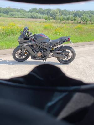 A post by @motoshorty650r on TikTok caption: Hello my black love🫶🏼🖤 #cbr #bikergirl #650 #cbr650 #honda #girlsonbikes #girlsonbikes #motorcyclegirl #hondagirl #hondabike #bikerchick #bikergirls #trend