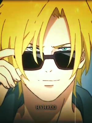 A post by @hyhkdd on TikTok caption: #edit #ashlynx #bananafish #anime #parati #fpy 