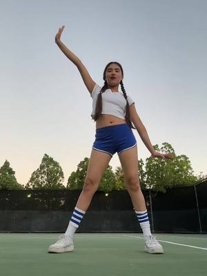 A post by @jammincammy on TikTok caption: i need to do this on rollerskates next 🕺🏻 moves by @Is that Jas?? 💙 #dancer #whipitchallenge 