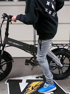 A post by @onebotbike on TikTok caption: Bravo! #onebot #ebike #onebot.bike