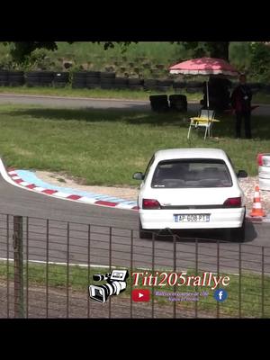 A post by @titi205rallye on TikTok caption: slalom du coteau  archives #slalom #race #lecoteau #circuit #pourtoi