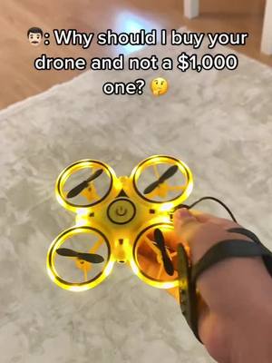 A post by @pointerfly on TikTok caption: Would you get this 🛸🤔 #fyp #drone #telequinesis 