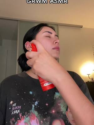 A post by @xiomara.polanco on TikTok caption: Me quede con este maquillaje puesto, mas de 12 horas 🤠 #fyp #foryou #parati #tiktok #toronto #canada #asmr #grwm 