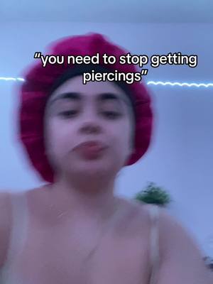 A post by @sammyy.luvv on TikTok caption: #fyp #piercinglovers #pain #viral #MentalHealth #pierced