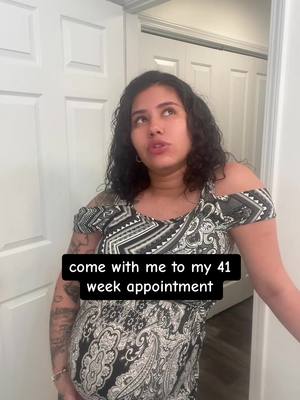 A post by @barbarasandre on TikTok caption: 41 weeks of me carrying my baby girl🥺 such a surreal journey.  #41weekspregnant #membranesweep