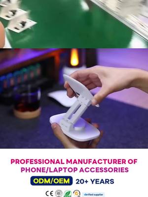 A post by @.phoneholder on TikTok caption: We are a professional phone holder manufacturer. With modern factory and production equipment, to provide you with OEM/ODM services. #phone #iphone #phoneholder  #phoneholderstand #phoneaccessories #fyp #foryourpage #foryou #phonegrip #phonebracket