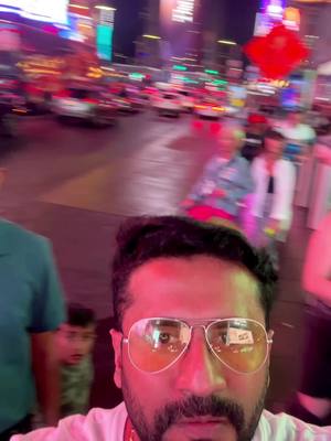 A post by @ajosamuel on TikTok caption: Time square - “ Need shades at night too “#timesquare #newyork 🥰