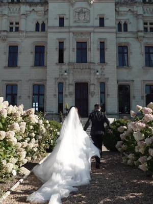 A post by @charlene_sutton on TikTok caption: Truly, Madly, Deeply 🤍 A small glimpse into the most epic day ever; documented by the talented @Brad Massari 🥹🎥 #destinationwedding #francewedding #chateauchallain #wedding #weddingtiktok #weddingday #weddingvenueinspo #weddingdress #weddingtok 