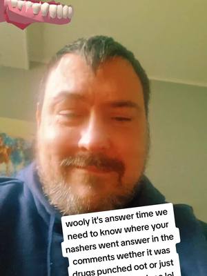 A post by @yer_auld_fuckn_da on TikTok caption: we're only concerned about your dental hygiene wooly nobody's slaggin you son 💯 genuinely feel rotten fur you tbh pal 🥺😜👍@Frostedcupcake @Danny the living legend👍 @Johnbhoy270 @YerAuldDa @FASTEN YER SEATBELTS @lennyreid1 @YER AULD SNEAKY DA @Danny boy the myth the legend? @PISSIN IN THE WIND @Danny boy backup account @Loublue💙 @Jumpysimange @Debbie Mac @Ryan_ytb 