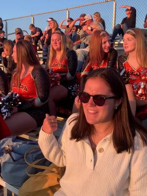 A post by @arie.xo on TikTok caption: pov you come back from college for a hs football game #fyp #fb #football #college