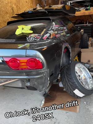 A post by @colectivo_drift_clan on TikTok caption: Just your typical 240SX.                                                                                                                                                     #s13 #240sx #130sx #13b #rx7 #xyzbca #fyp 