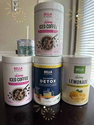 A post by @limariig on TikTok caption: #bellaallnatural #icedcoffee #100recomendado @Bella All Natural @Bella All Results