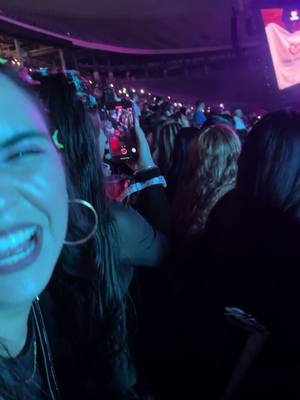 A post by @nanadelmoral on TikTok caption: The waves 🌊 at Karol G concert 🌸💖 #labichotaa🤩🥳 #concert #dallas #cottonbowl #karolgfans @Karol G