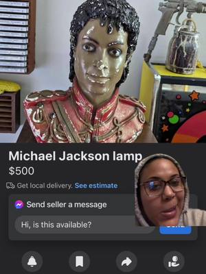 A post by @m1lfintraining on TikTok caption: #stitch with @bigboyhater3000 when im on the app i feel like Indiana Jones   #greenscreen #facebookmarketplace #chromecraft #mcm #michaeljackson #secondhand #thrfitedfurniture #dmvtiktok #hijabi #fyp #foryoupage 