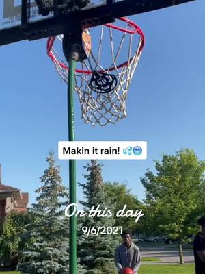 A post by @splashballbasketball on TikTok caption: On this day 💦🏀 Oh yea 😎 #beattheheat🔥 #backtoschool #backtoschoolsale #basketball #basketballtiktok #splash #splashballbasketball #buckets #endofsummer #waterplay #foryou #fypシ゚viral #foryoupage #viral #cool #keepcool #makeitrain #visitus #sale #shopify 