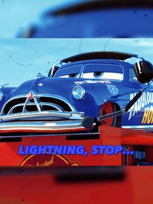 A post by @_albondiga95_ on TikTok caption: Lightning McQueen's racer days are over :( #cars #cars3 #pixarcars #lightningmcqueen #mcqueen #mcqueenedit #carsedit