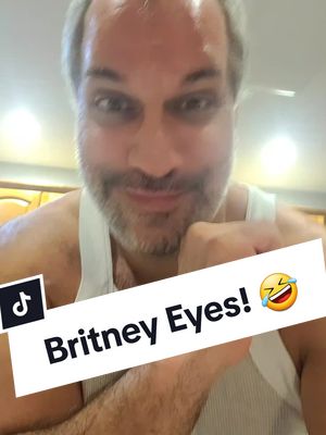 A post by @daryllheath on TikTok caption: Giving the Britney eyes trend a good try! Haha! 🤣😂 #crazyeyes #britneyspears #lmao #fyp #foryoupage