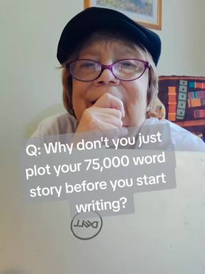 A post by @terrynewman614 on TikTok caption: Truly I don't plot. And it shows in my second draft. #fyp #BookTok #paranormalromcom #fictionalcharacters