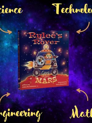 A post by @talia_zales_books on TikTok caption: Joann Dickinson’s new book Rylee’s Rover Goes To Mars is a sweet story about a girl with a vivid imagination and the determination to reach for the stars—literally!  With stunning illustrations and musical rhymes, Rylee’s Rover Goes to Mars is a new release you don’t want to miss.  Book Blurb and other info:  Go on a cosmic journey like no other with "Rylee's Rover to Mars!" Join the spirited young explorer, Rylee, as she "Dreams Big" and sets her sights on the mysteries of the Red Planet. With boundless imagination and the help of her loyal companions, Cosmo and Randal, Rylee engineers a remarkable rover that's ready to travel the Martian landscape. This captivating tale takes young readers on an adventure filled with scientific curiosity, friendship, and the thrill of discovery. As Rylee and her crew venture through space, they uncover the secrets of Mars, from its large crater Jezero to its unusual moons Phobos and Deimos and more. Young minds will be fascinated by this engaging story that seamlessly weaves STEAM learning into a heartwarming story. Perfect for children ages 2-6, "Rylee's Rover to Mars" sparks the imagination while introducing the wonders of space in an exciting way. Come along on Rylee's mission to inspire young readers to "Reach for the Stars, and Always Follow their Dreams! #STEM #Zoology #Camping #ChildrensBooks #Author #Bookstagram #BookTok #Books #Bookish #PictureBooks #Rylee #RyleesRover #RyleeTheYoungRocketeer #Rocketeer #Space #Teach #Teachers #Learn #Follow 