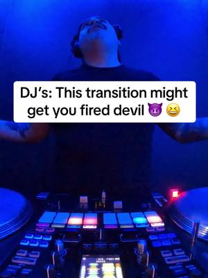 A post by @yahitsmikeymike on TikTok caption: Let me know if you still have your job. #djtransition #djs #pov #transitions 