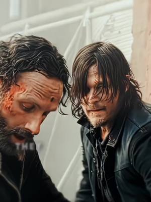 A post by @ozzie_games08 on TikTok caption: The were brothers 🥶🔥#daryldixon #rickgrimes #twdedit #twd #fyp