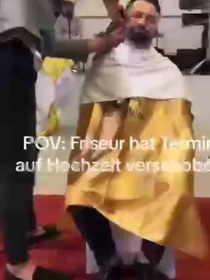 A post by @masalme98 on TikTok caption: #fypシ #fouryou #viral #hochzeit     😁✌️ hab seine bart im hochzeit gemacht 😁