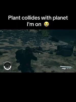 A post by @everythinggamingvideos on TikTok caption: Plant collides with planet I'm on (via r/JaydumLive) #starfield #starfieldgame #gaming #xbox #xboxseriesx