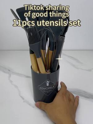 A post by @cool_plane0 on TikTok caption: It comes everything i want! And it has new customer discount,nice purchase! #utensil #organizer #kitchengadgets #musthaves #bigsavingsays #spotlight 