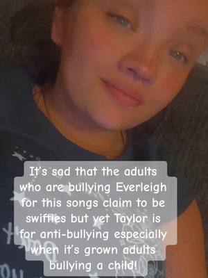 A post by @theladysavane on TikTok caption: Stop bullying #stopbullying #fyp #taylorswift #taylorsversion #follow #Love #labrantfamily #growingup #stompoutbullying