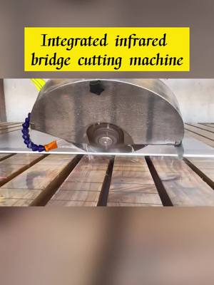 A post by @hongyuntilecutter on TikTok caption: Integrated infrared bridge cutting, cutting Sintered stone_ Stone is a good helper.#bridgecuttingmachine #cnccuttingmachine #cncbridgecuttingmachine #cncstonemachine #stonecuttingmachine 