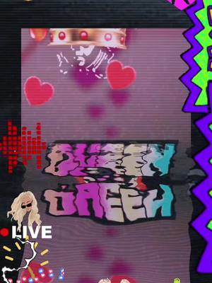 A post by @vickeyversace on TikTok caption: Vickey Versace Ciao #fyp #muzica #versace #hearts #burst #stickers #fypシ #dance #vickeyversace #tapqueen #funblonde #toonapp #queenv #ilovemusic #romania #live