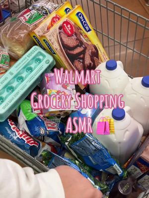 A post by @patience_riley on TikTok caption: 🛍️Do we prefer Grocery hauls or Grocery shop with me’s in ASMR?🛒 #groceries #groceryshopping #groceryhaul #shopwithme #shoppinghaul #shoppingasmr #shopwithmeatwalmart #walmartfinds #FoodTok #realisticfood #MomsofTikTok #momtok #walmartfinds #restock #restockasmr #asmrtok #asmrsounds #shopwithmevlog #fyp