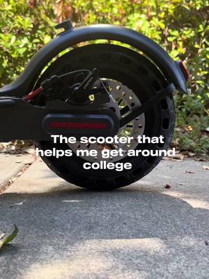 A post by @matchacity on TikTok caption: love this scooter 🙌 AOVOPRO ES80 Electric Scooter - use code: ALLONAE (valid until 10/15) link in my bio! @AliExpress @AliExpress US #aliexpress #aliexpressfinds #college #scooter 