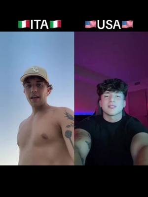 A post by @italiavsamerica on TikTok caption: Chi preferite??? ITA o USA? Ditemelo nei commenti!!!! @Valeriomazzey o @Tony Lopez ? #ita #vs #usa #fyp #perte #foryou #foryoupage #mazzei #lopez #pesopluma 