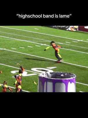 A post by @marching.things on TikTok caption: and this is just the intro😭 #fyp #foryou #band #marchingband #marchingthings #dci #drumcorps #saxophone #rap #graffiti #hiphop #skate #skateboard #tarponsprings #dance (Tarpon Springs Highschool Band 2022 - “Urban Legend”)