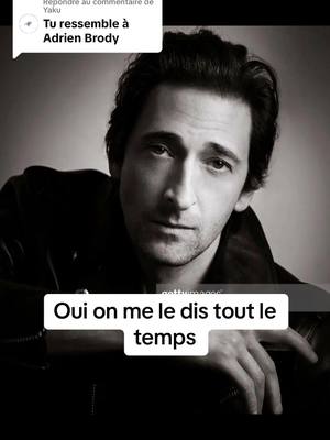 A post by @tarzan_1995 on TikTok caption: Réponse à @Yaku ressemblance ou pas ? 🤔#sosie #adrienbrody #suisse #pourtoi #like #20k