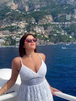 A post by @antonellacioffi1997 on TikTok caption: Positano is a romantic little town on the Amalfi Coast whose colourful houses cling to the hillsides overlooking the Tyrrhenian Sea. 🎨🇮🇹 Positano is one of Italy’s most picturesque towns and one of the most beautiful on the Amalfi Coast. 🍋 #italy #amalficoast #travellife 