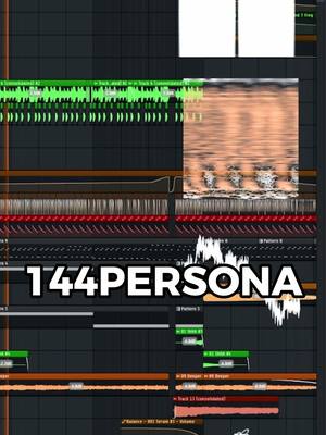 A post by @loomamusic on TikTok caption: My new single 144PERSONA is out now! Stream on your preferred platform! #144persona #looma #loomamusic #dnb #drumandbass #90saesthetic #matrix #hackers #acidbass #producer #music #song #flstudio