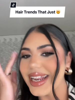 A post by @kathiamarie6 on TikTok caption: Ha. This actually works. Game changer 🤯 #hairhack #gamechanger #trendinghair 