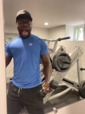 A post by @donking89 on TikTok caption: I was just trying to warm up 😅 #fyp #foryou #foryoupage #fypシ #xyzbca #bodybuilding #trend #trending #trendingsound #funny