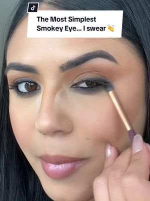 A post by @kathiamarie6 on TikTok caption: Replying to @Giselle just gotta u what got 👏#quicksmokeyeyes #makeuphacks #makeuptips #makeupforbeginners 