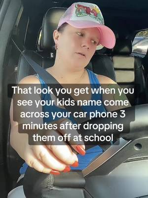 A post by @momentsinmomslife on TikTok caption: Seriously.. I swear if i have to turn around .. #thedayinthelifeofamom #tiktokmomsbelike😍 #MomsofTikTok #sarcasticmoms #customtruckercap #customtruckerhats #sarcasticmomma😂 #tiktokmomsbelike