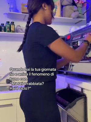 A post by @shanistella on TikTok caption: E quando me lo chiedono che sono tranquilla gli rispondo che se me lo chiedono un’altra volta mi arrabbio si🤣 solo a me capita?😵‍💫 #barista #baristaproblems #baristaesaurita #bar #vitadabar #clienti #bar #esaurita #fyp #italy #perte #mood #ristorazionelife #ristorazione 